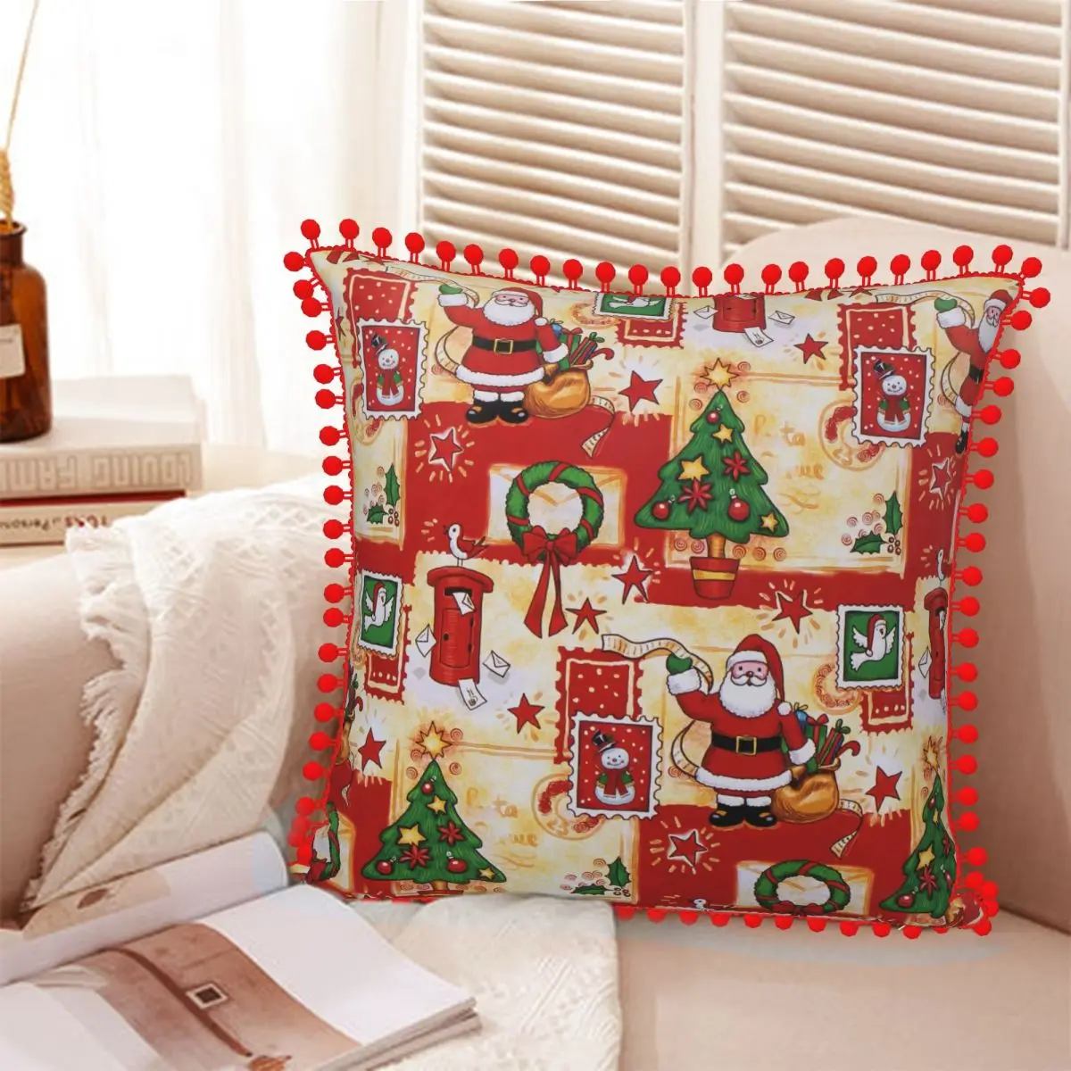 New Year Snowman Santa Pillowcase Polyester Cushion Cover Decorations Red Merry Christmas Throw Pillow Case Cover Drop Shipping
New Year Snowman Santa Pillowcase Polyester Cushion Cover Decorations Red Merry Christmas Throw Pillow Case Cover Drop Shipping