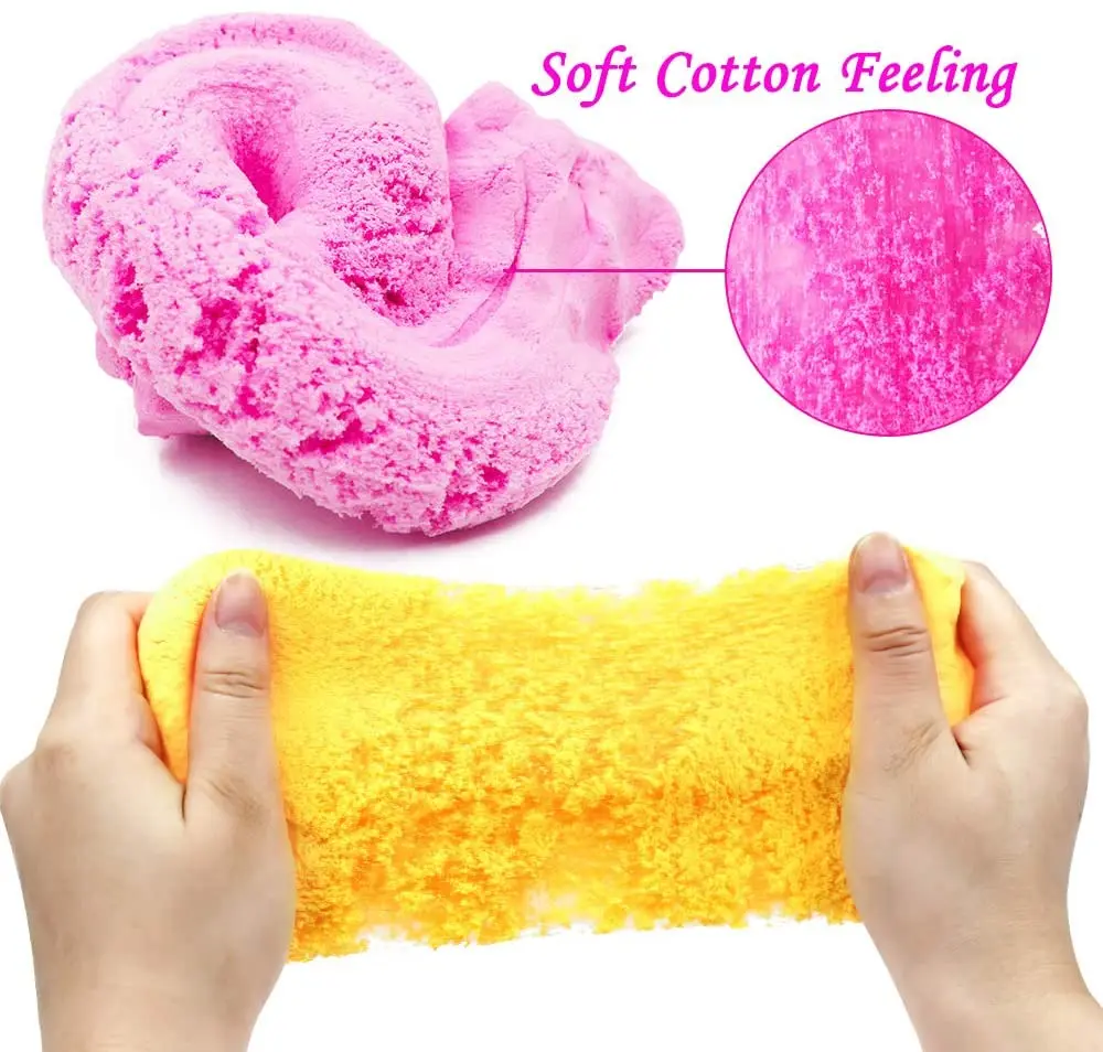 Plasticine Toy Cloud Slime Fluffy Polymer DIY Polymer Accessories Sand Plasticine Charms Gifts for Kids
Plasticine Toy Cloud Slime Fluffy Polymer DIY Polymer Accessories Sand Plasticine Charms Gifts for Kids
