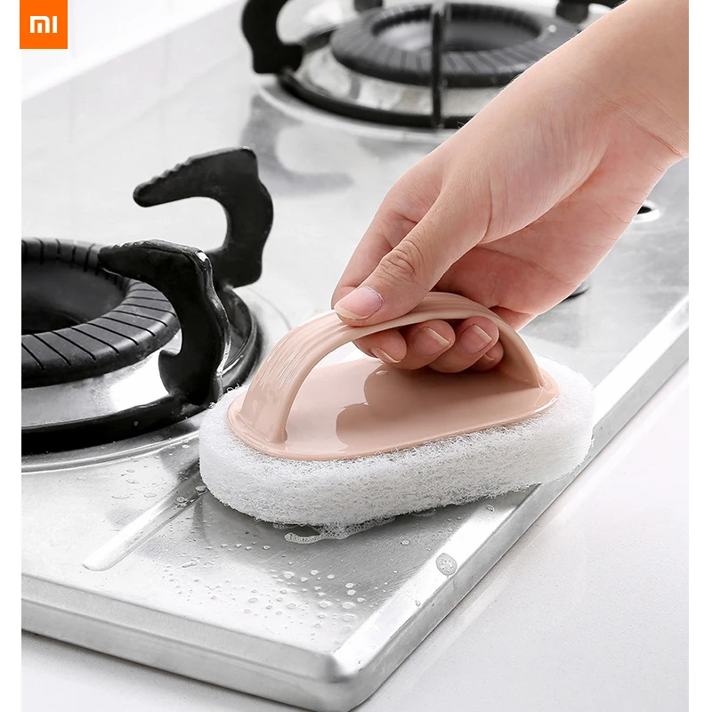 new xiaomi Handle cleaning brush not easy to be stained with oil sponge kitchen sponge decontamination cleaning brush
new xiaomi Handle cleaning brush not easy to be stained with oil sponge kitchen sponge decontamination cleaning brush