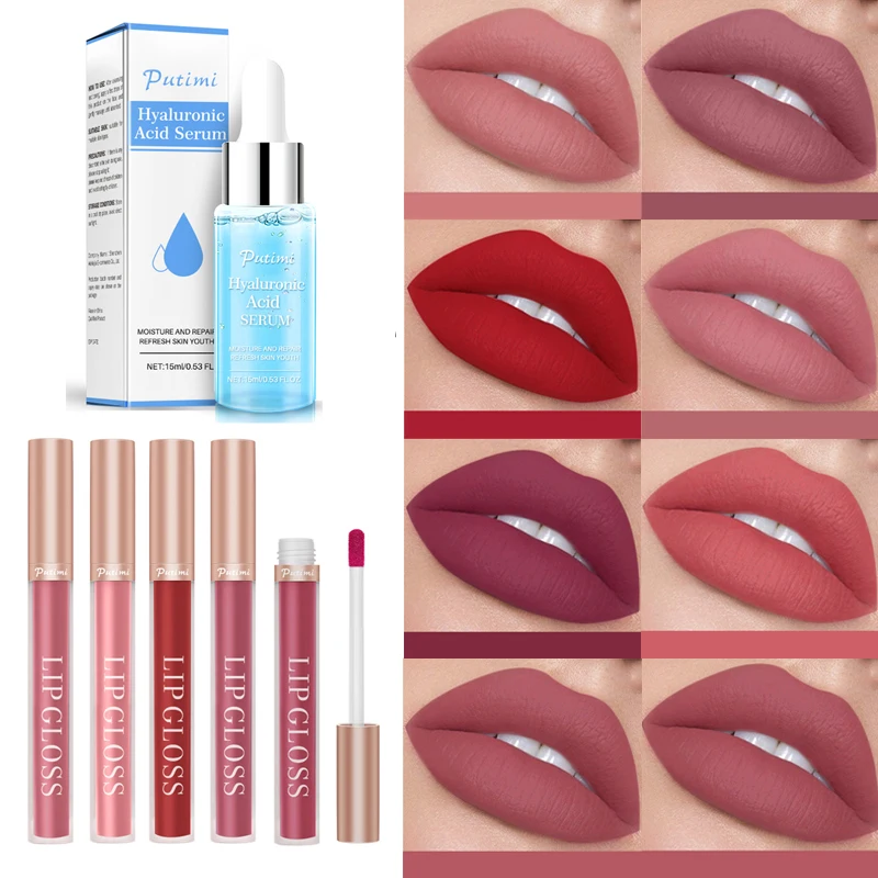 Hyaluronic Acid Moisturizer Hydrating Serum Anti Aging Whitening Face Cream Makeup Velvet Matte Lipsticks Lip Gloss Skin Care
Hyaluronic Acid Moisturizer Hydrating Serum Anti Aging Whitening Face Cream Makeup Velvet Matte Lipsticks Lip Gloss Skin Care