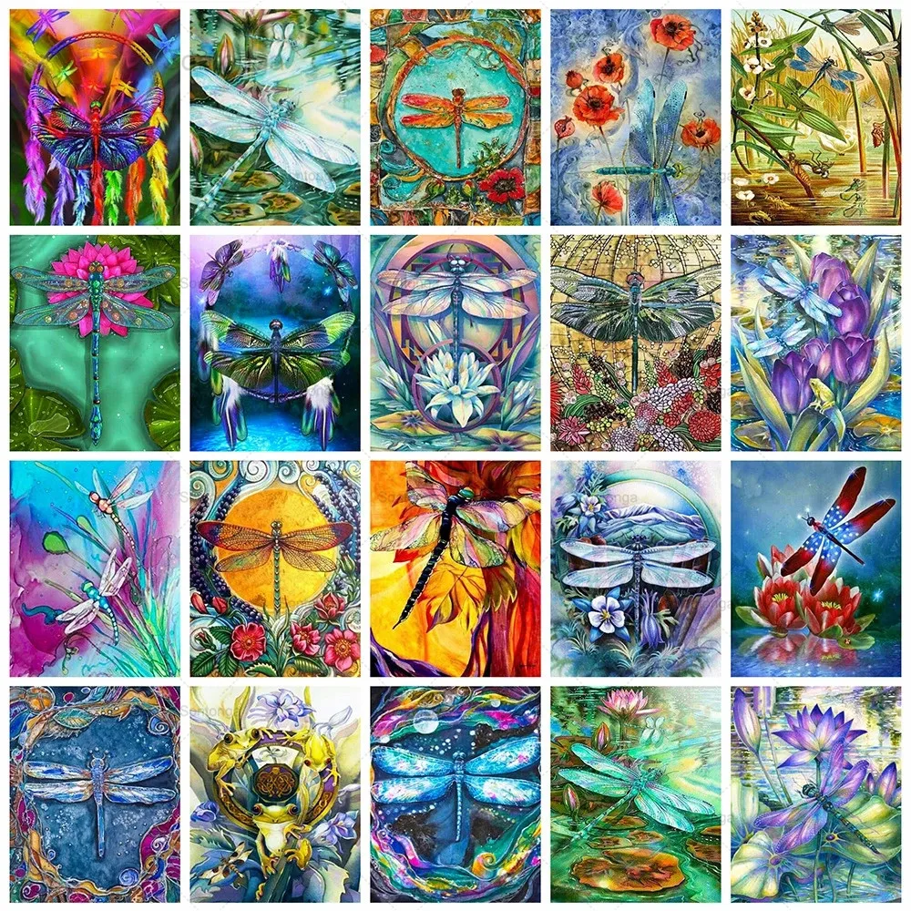 Sontonga Full Square Diamond Painting Kit Animals Diamond Embroidery Dragonfly 5D Cross Stitch Rhinestones Mosaic Home Decor
Sontonga Full Square Diamond Painting Kit Animals Diamond Embroidery Dragonfly 5D Cross Stitch Rhinestones Mosaic Home Decor