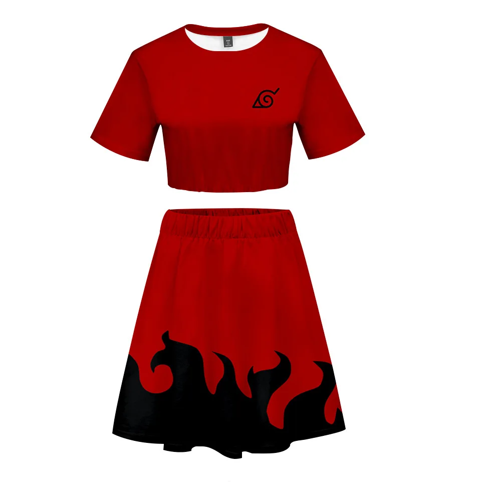 Anime Uzumaki-uchiha-itachi Skirt Short dress Crop Top set Cosplay Costume Girl Digital Print 3D Navel Short Sleeve Skirt Set
Anime Uzumaki-uchiha-itachi Skirt Short dress Crop Top set Cosplay Costume Girl Digital Print 3D Navel Short Sleeve Skirt Set