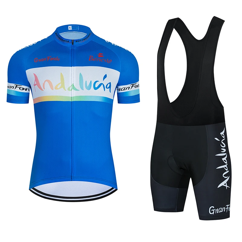 2021 New Andalucia Pro Cycling Jersey Sets Men Summer Short Sleeve Quick-dry Cycling Clothes MTB Bike Suit ropa Ciclismo Hombre
2021 New Andalucia Pro Cycling Jersey Sets Men Summer Short Sleeve Quick-dry Cycling Clothes MTB Bike Suit ropa Ciclismo Hombre