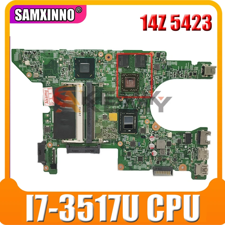 Оригинальная материнская плата для ноутбука DELL Inspiron 14Z 5423 I7-3517U материнская плата 11289-1 CN-0G23M4 0G23M4 SR0N6 HM77 216-0833018
Оригинальная материнская плата для ноутбука DELL Inspiron 14Z 5423 I7-3517U материнская плата 11289-1 CN-0G23M4 0G23M4 SR0N6 HM77 216-0833018