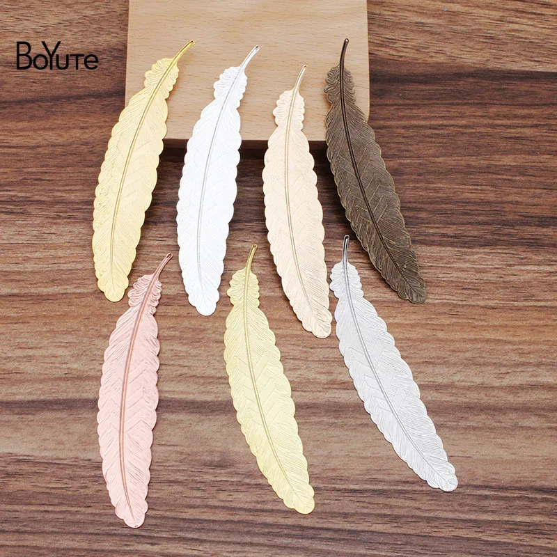 BoYuTe (20 Pieces/Lot) Factory Direct Wholesale 110*24MM Stamping Plate Metal Brass Feather BookMark Jewelry Accessories
BoYuTe (20 Pieces/Lot) Factory Direct Wholesale 110*24MM Stamping Plate Metal Brass Feather BookMark Jewelry Accessories
