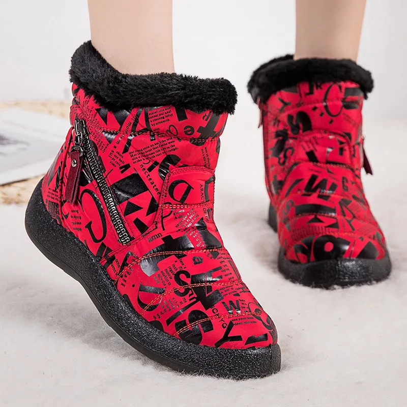 2021 Fashion Waterproof Winter Shoes For Woman Snow Boots Zipper Winter Boots Low Heels Ankle Botas Mujer Plus Size Women Boots
2021 Fashion Waterproof Winter Shoes For Woman Snow Boots Zipper Winter Boots Low Heels Ankle Botas Mujer Plus Size Women Boots