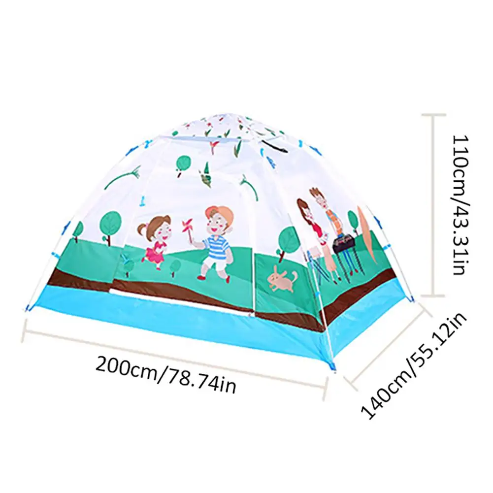 Kids Cute Play Tent Indoor Outdoor Camping Tent For Boys Girls House Birthday Gift Room Decor 
Kids Cute Play Tent Indoor Outdoor Camping Tent For Boys Girls House Birthday Gift Room Decor