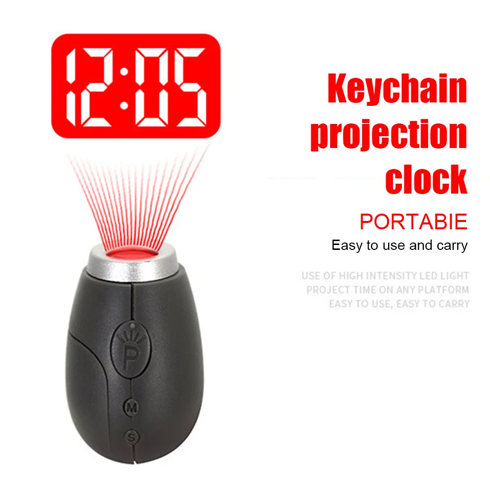 Mini Digital Projection Clock LED Portable Clocks With Time Projection Digital Watch Night Light Magic Projector Clock
Mini Digital Projection Clock LED Portable Clocks With Time Projection Digital Watch Night Light Magic Projector Clock