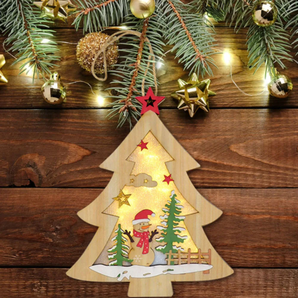 Christmas Ornament Wooden Xmas Tree Hanging Pendants Christmas Decorations For Home Garden Party Decoration Accessories
Christmas Ornament Wooden Xmas Tree Hanging Pendants Christmas Decorations For Home Garden Party Decoration Accessories