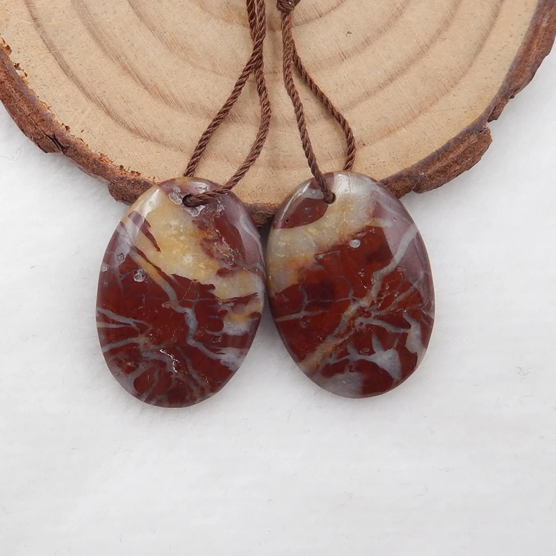 Natural jasper Earring Beads,Fashion Semi-precious stones, Jewelry accessories Earring Jewelry25x18x4mm6g
Natural jasper Earring Beads,Fashion Semi-precious stones, Jewelry accessories Earring Jewelry25x18x4mm6g