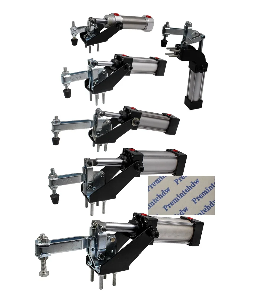 Pneumatic Air Magnetic Cylinder Adjustable Hold Down Toggle Clamp
Pneumatic Air Magnetic Cylinder Adjustable Hold Down Toggle Clamp