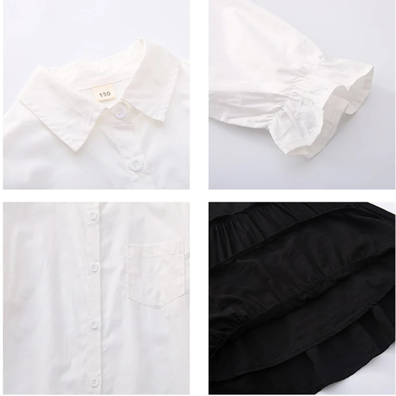 6Y To 16Y Kids and Teen Girls Spring Solid Shirt and Dress Two Piece Set 2021 Fashion Children Casual Clothing Elegant, #1188
6Y To 16Y Kids and Teen Girls Spring Solid Shirt and Dress Two Piece Set 2021 Fashion Children Casual Clothing Elegant, #1188