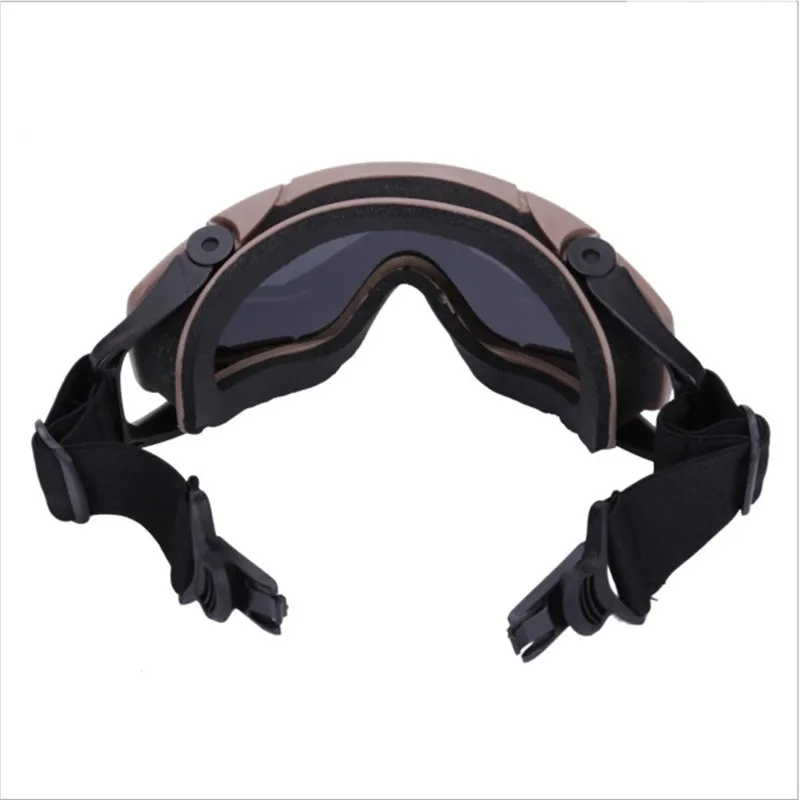Helmet GogglesTactical Combat Glasses Army Fans Outdoor Camping Hiking Hunting Multi-function Dust-proof wind-sand windshield
Helmet GogglesTactical Combat Glasses Army Fans Outdoor Camping Hiking Hunting Multi-function Dust-proof wind-sand windshield