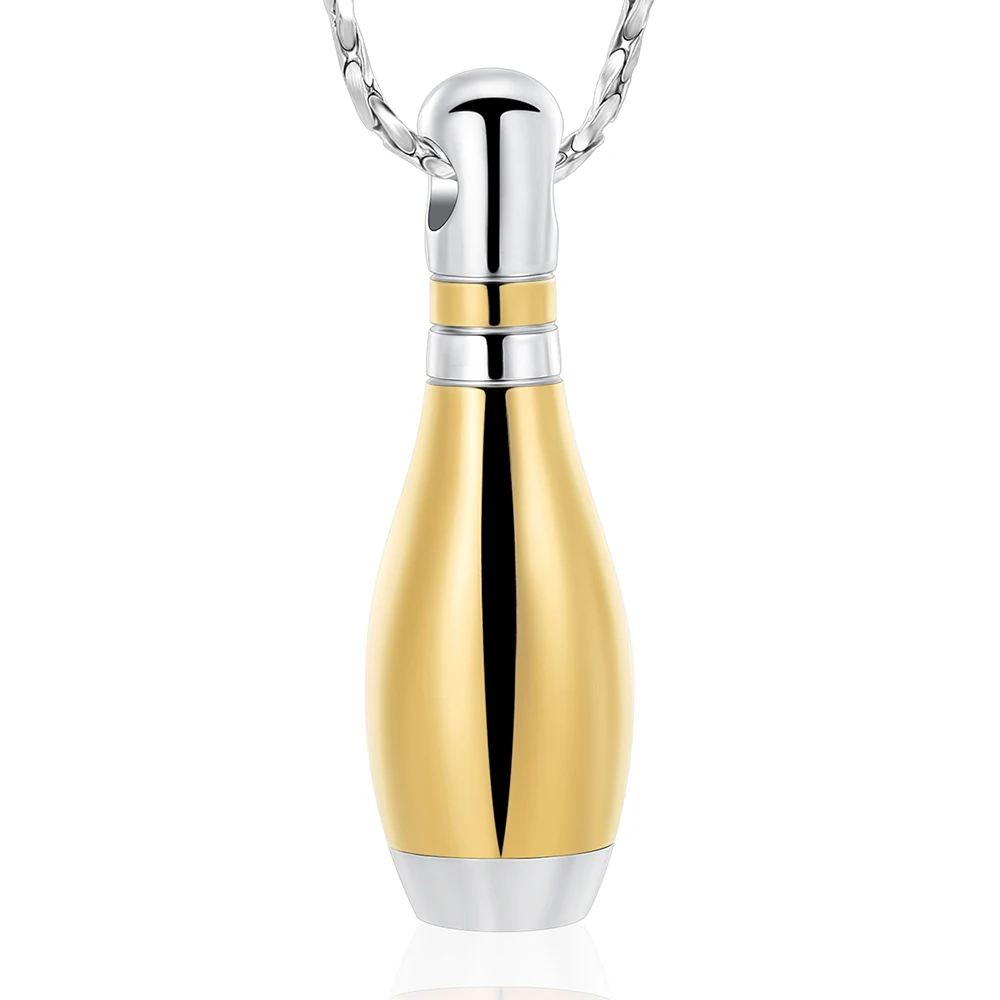Cremation Jewelry Bowling Pin Urn Necklaces for Human Ashes,Cremation Urn Locket Pendant Ashes Keepsake Memorial Necklace Holder
Cremation Jewelry Bowling Pin Urn Necklaces for Human Ashes,Cremation Urn Locket Pendant Ashes Keepsake Memorial Necklace Holder