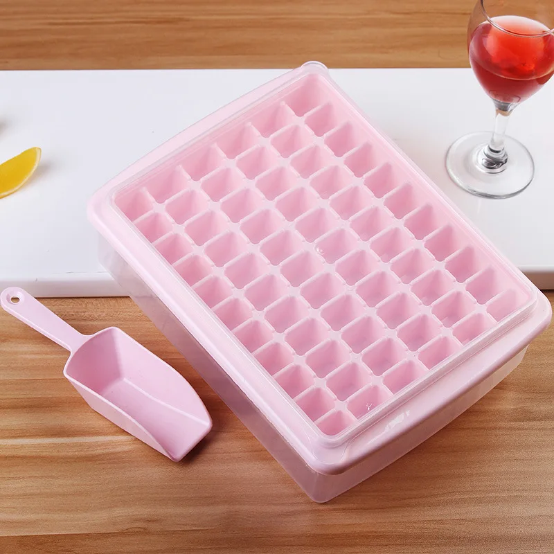 33/44/55/66 Grids Food Grade Silicone Ice Tray with Lid Shovel Ice Cube Mold Maker DIY Creative Square Shape Kitchen Accessories
33/44/55/66 Grids Food Grade Silicone Ice Tray with Lid Shovel Ice Cube Mold Maker DIY Creative Square Shape Kitchen Accessories