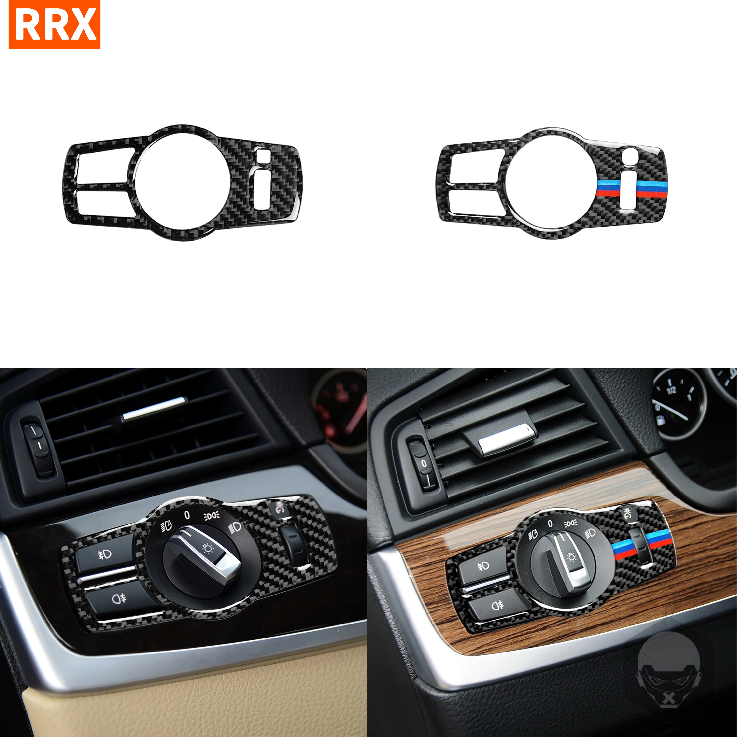 For BMW 5 Series F10 F07 F01 F25 F26 Carbon Fiber Sticker Trim Headlight Switch Headlamp Frame Cover Interior Car Accessories
For BMW 5 Series F10 F07 F01 F25 F26 Carbon Fiber Sticker Trim Headlight Switch Headlamp Frame Cover Interior Car Accessories