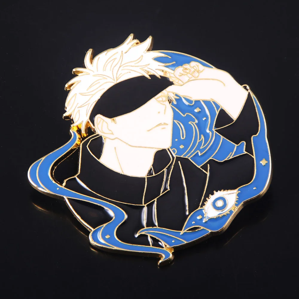 Anime Jujutsu Kaisen Metal Brooch Gojo Satoru Fushiguro Megumi Cartoon Enamel Brooch For Women Men Lapel Pin Cosplay Jewelry
Anime Jujutsu Kaisen Metal Brooch Gojo Satoru Fushiguro Megumi Cartoon Enamel Brooch For Women Men Lapel Pin Cosplay Jewelry
