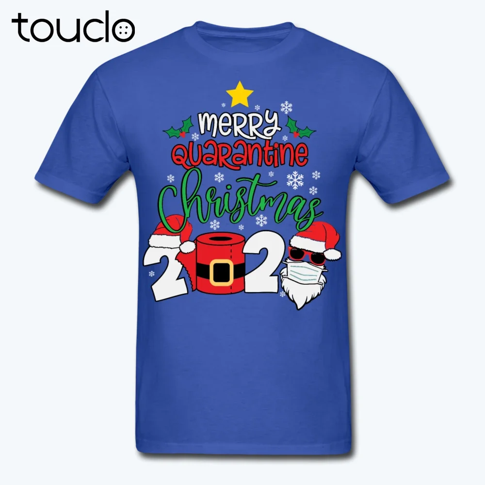 Merry Quarantine Christmas 2020 Santa With Face Mask T-Shirt unisex 
Merry Quarantine Christmas 2020 Santa With Face Mask T-Shirt unisex