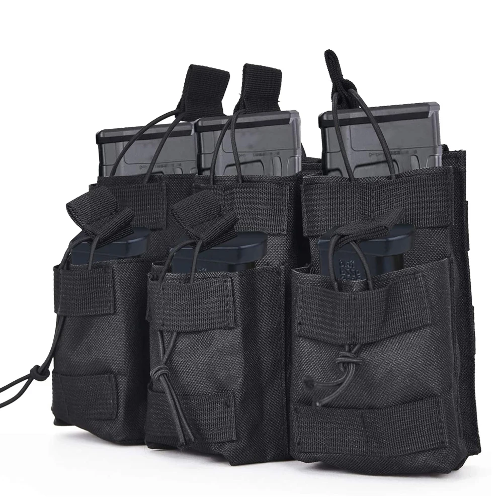 Tactical Molle Magazine Pouch Double-Layer Triple Mag Bag Cartridge Pouch For Rifle Pistol Hunting Paintball Mag Holder Carrier
Tactical Molle Magazine Pouch Double-Layer Triple Mag Bag Cartridge Pouch For Rifle Pistol Hunting Paintball Mag Holder Carrier