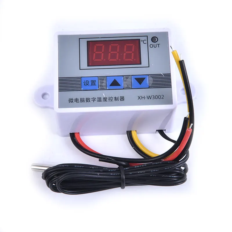XH-W3002 110V-220V Led Digital Thermoregulator Thermostat Microcomputer Digital Temperature Controller
XH-W3002 110V-220V Led Digital Thermoregulator Thermostat Microcomputer Digital Temperature Controller