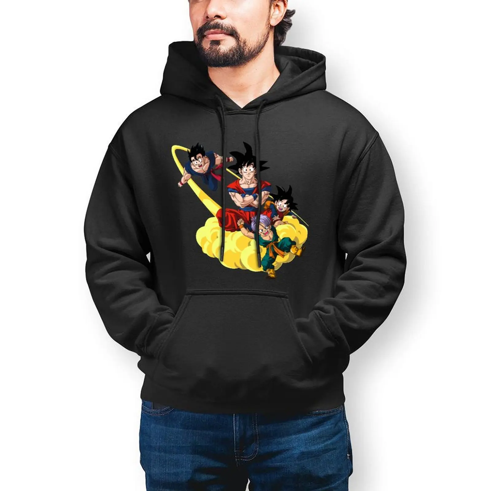 Мужские хлопковые толстовки с капюшоном и принтом «Драконий жемчуг»
Мужские хлопковые толстовки с капюшоном и принтом «Драконий жемчуг»