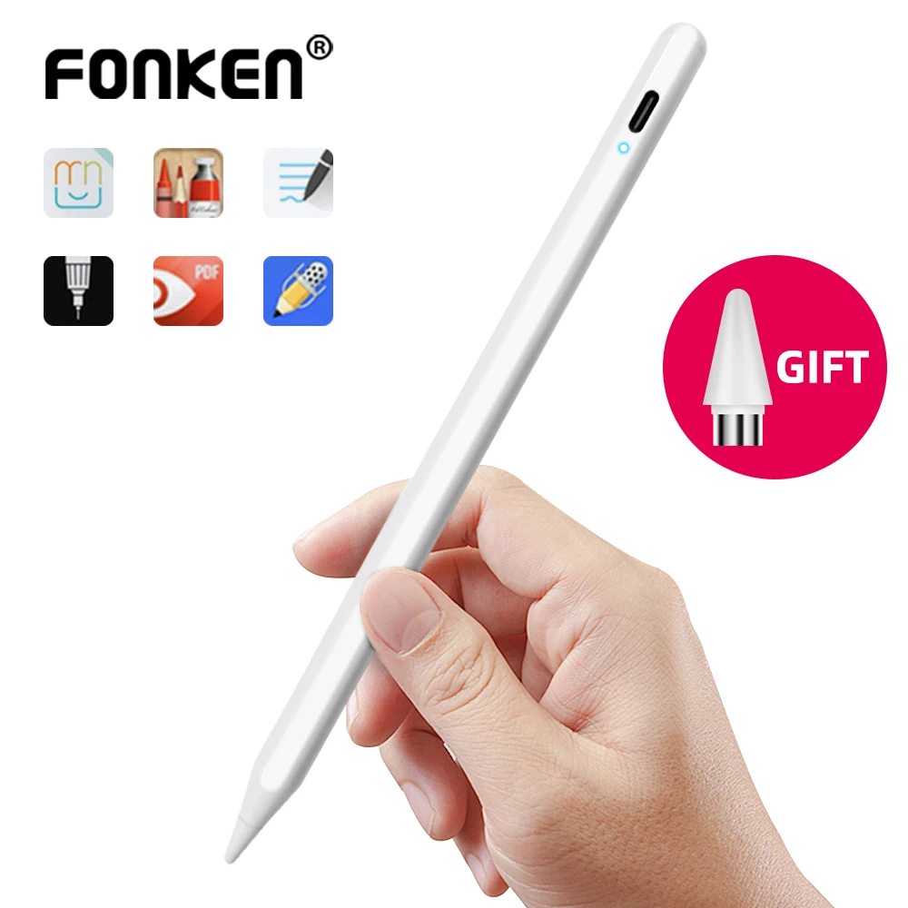 FONKEN Universal Stylus Pen Capacitive Touch Screen Pen for Ipad Samsung Android Tablet Pen Drawing Pencil for Apple Pad Pen
FONKEN Universal Stylus Pen Capacitive Touch Screen Pen for Ipad Samsung Android Tablet Pen Drawing Pencil for Apple Pad Pen