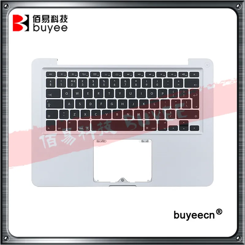 Оригинальная клавиатура A1278 с подсветкой для рук topcase US UK Macbook Pro 13 дюймов верхняя