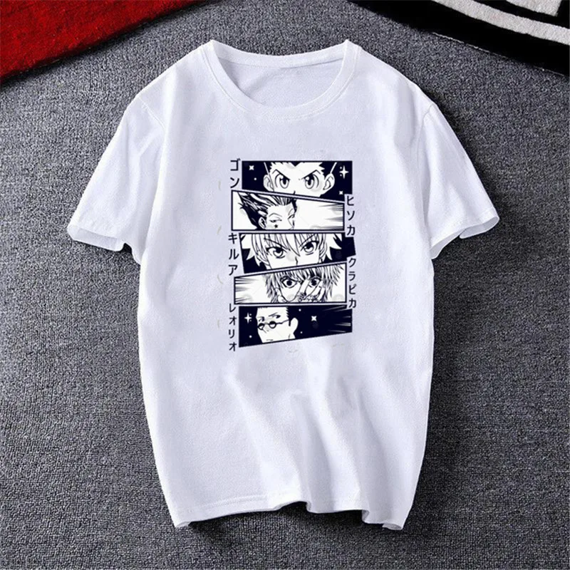 Anime Men Women T-shirt Tops Hunter X Hunter Tshirt Killua Zoldyck T-shirt Crew Neck Fitted Soft Anime Manga Tee Shirt Clothes
Anime Men Women T-shirt Tops Hunter X Hunter Tshirt Killua Zoldyck T-shirt Crew Neck Fitted Soft Anime Manga Tee Shirt Clothes
