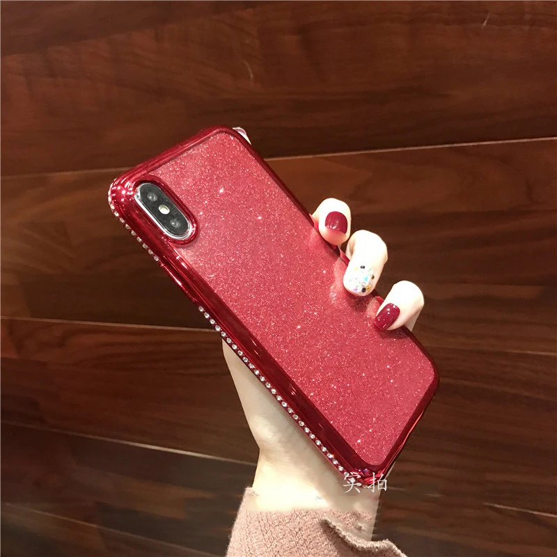 Блестящий Мягкий чехол из ТПУ для HUAWEI P20 P30 Mate 20 10 Lite Pro HONOR 8X 8C 10i 20i | Мобильные