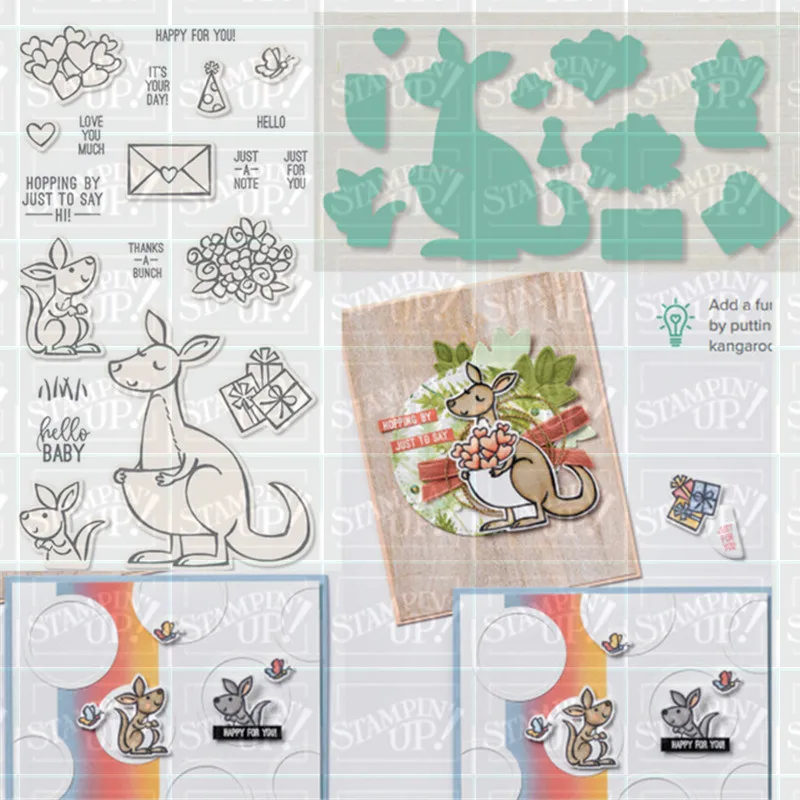 Kangaroo Metal Cutting Dies and Stamps Stencil Templates for Diy Scrapbooking Album Paper Card Making Embossing Dies New 2021
Kangaroo Metal Cutting Dies and Stamps Stencil Templates for Diy Scrapbooking Album Paper Card Making Embossing Dies New 2021