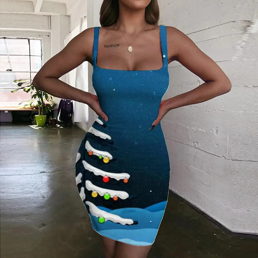 Женские рождественские платья KYKU, Новогодние женские платья, сарафан с рождественской елкой, женская одежда с 3D-принтом, Летняя короткая од...
Женские рождественские платья KYKU, Новогодние женские платья, сарафан с рождественской елкой, женская одежда с 3D-принтом, Летняя короткая од...