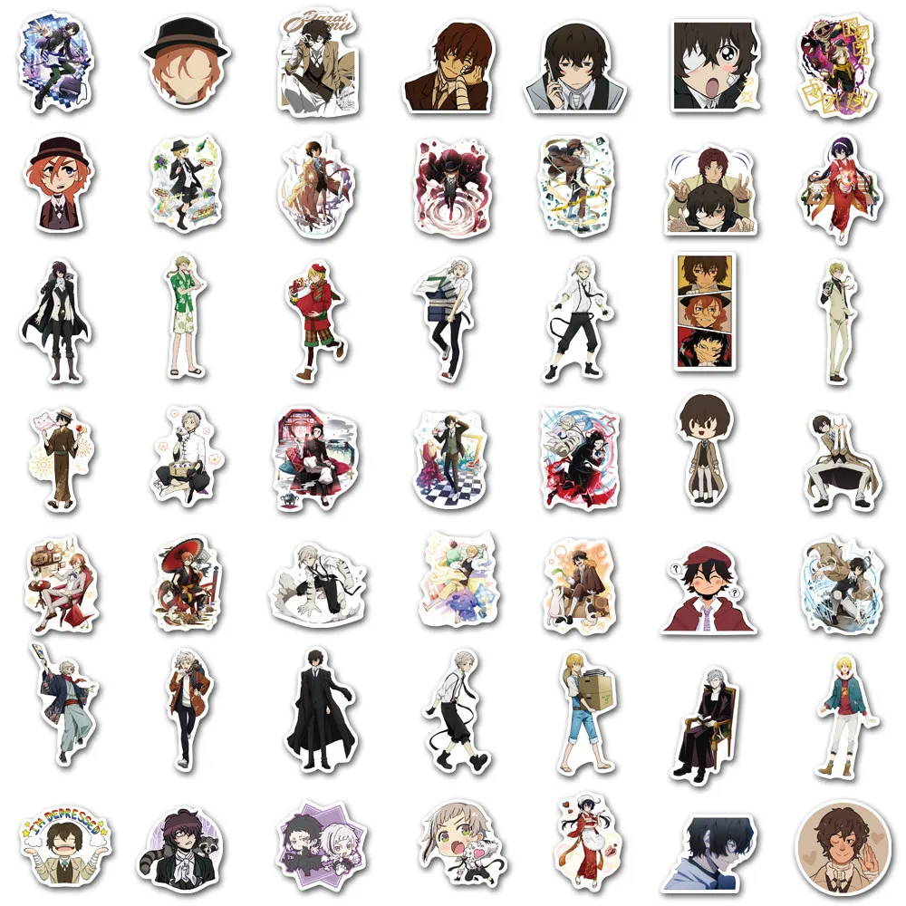 10/30/50/100Pcs Anime Bungou Stray Dogs Stickers Graffiti Laptop Skateboard Motorcycle Japan Cartoon Sticker Decal Waterproof
10/30/50/100Pcs Anime Bungou Stray Dogs Stickers Graffiti Laptop Skateboard Motorcycle Japan Cartoon Sticker Decal Waterproof