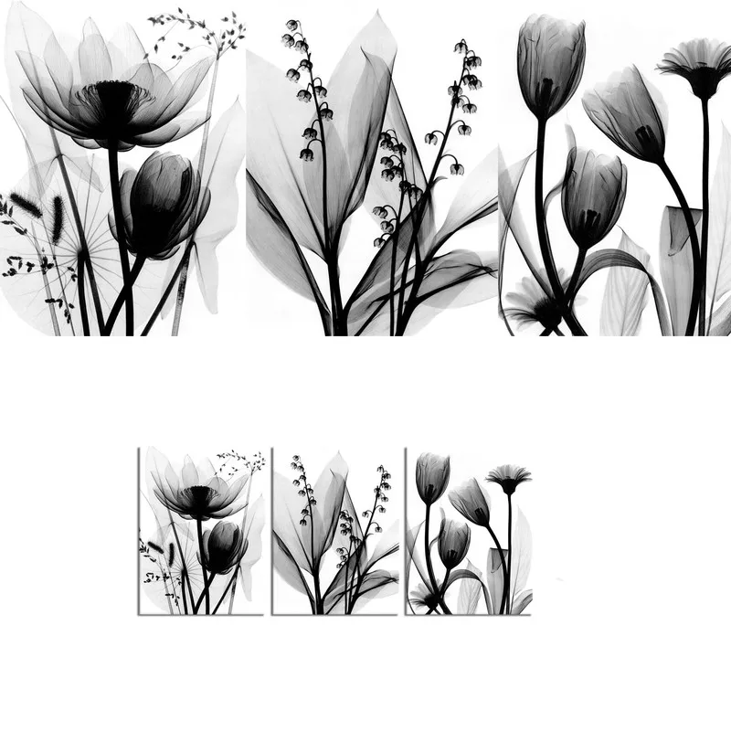 3 Pieces Canvas Posters and Prints Bedroom Black and White Flowers Perspective Print Home Decor Poster for Room Decoration
3 Pieces Canvas Posters and Prints Bedroom Black and White Flowers Perspective Print Home Decor Poster for Room Decoration