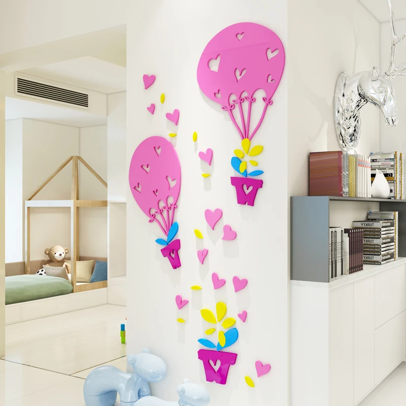 WS227 любовь воздушный шар 3D Наклейка на стену комната тема Ресторан фотоакриловая наклейка Романтика
WS227 любовь воздушный шар 3D Наклейка на стену комната тема Ресторан фотоакриловая наклейка Романтика