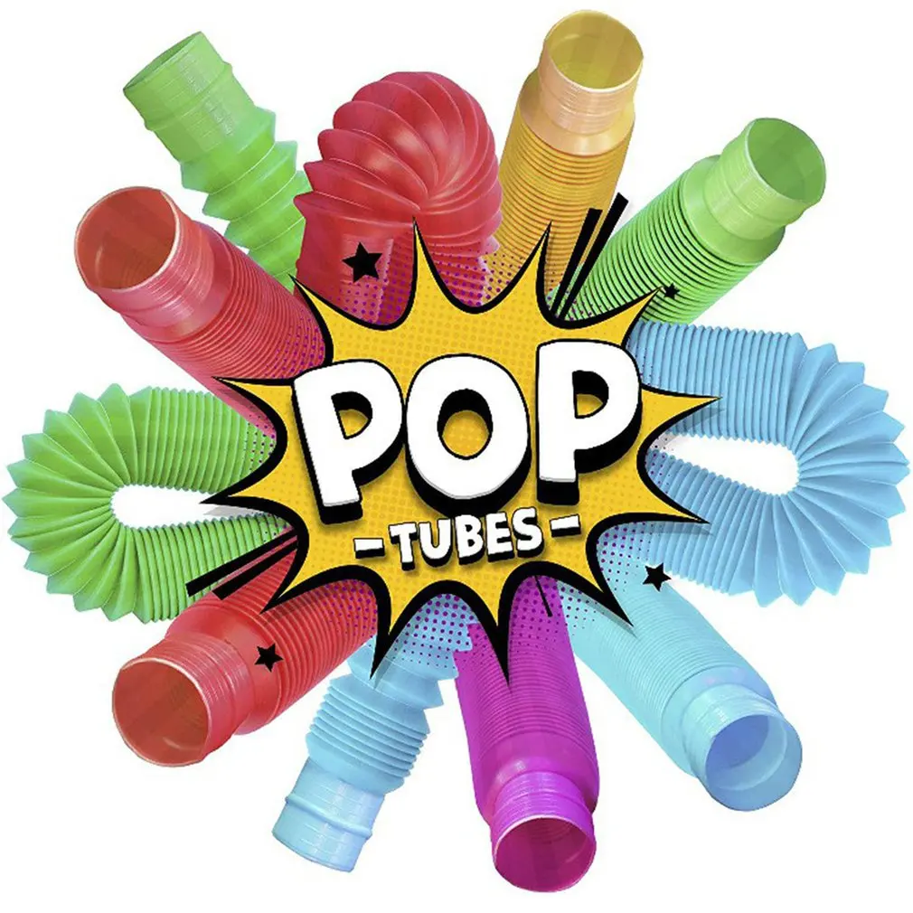 4~8 Colorful Plastic Pop Tube Coil Children'S Creative Magical ToysCircle Funny Toys Early Development Educational Folding Toy 
4~8 Colorful Plastic Pop Tube Coil Children'S Creative Magical ToysCircle Funny Toys Early Development Educational Folding Toy