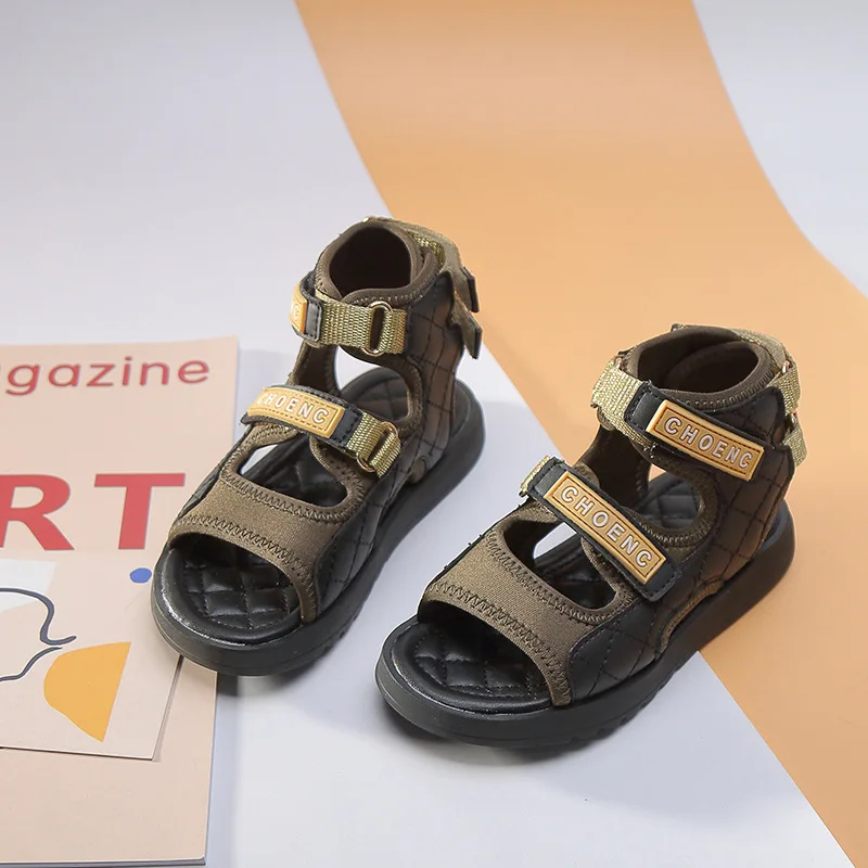 Summer New Fashion High-level Children's Sandals Kids Beach Shoes Boys Girls Gladiator Children's Flats Shoes
Summer New Fashion High-level Children's Sandals Kids Beach Shoes Boys Girls Gladiator Children's Flats Shoes