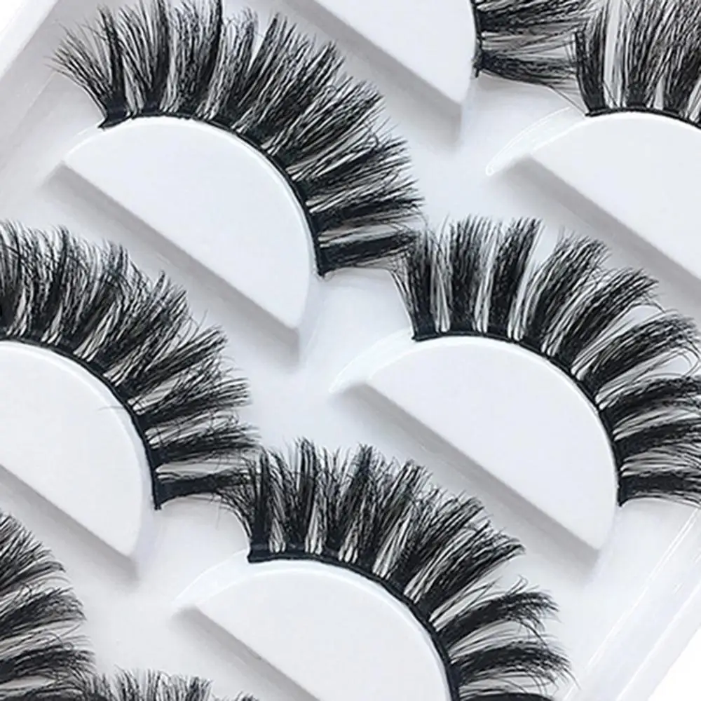 70% Hot Sale 5 Pairs 3D Imitated Mink Fur False Eyelashes Handmade Long Thick Lash Eye Makeup
70% Hot Sale 5 Pairs 3D Imitated Mink Fur False Eyelashes Handmade Long Thick Lash Eye Makeup