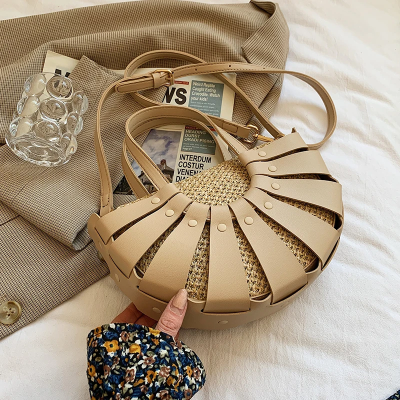 2022 Straw Tote bag Summer New Hhigh-quality PU leather Women's Designer Handbag Travel Shoulder Messenger Bag Woven Handbag
2022 Straw Tote bag Summer New Hhigh-quality PU leather Women's Designer Handbag Travel Shoulder Messenger Bag Woven Handbag