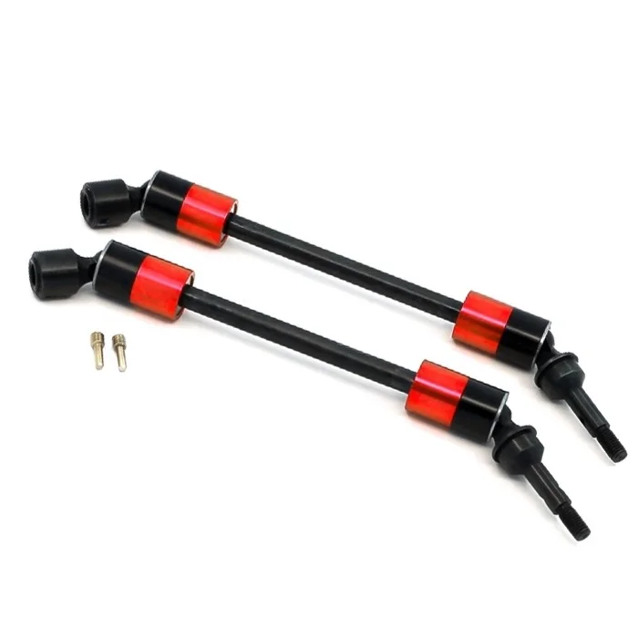 2Pcs Hard Steel CVD Universal Joint Drive Shaft Axle Upgrade Accessories for Traxxas 1/10 E-Revo Summit RC Car
2Pcs Hard Steel CVD Universal Joint Drive Shaft Axle Upgrade Accessories for Traxxas 1/10 E-Revo Summit RC Car
