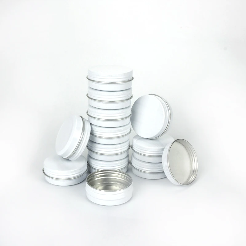 100pcs 10/15/20/30/50/60g Gold Cream Jar Black Cosmetic Lip Balm Container White Candle Jar Empty Refillable Bottle Aluminum Tin
100pcs 10/15/20/30/50/60g Gold Cream Jar Black Cosmetic Lip Balm Container White Candle Jar Empty Refillable Bottle Aluminum Tin