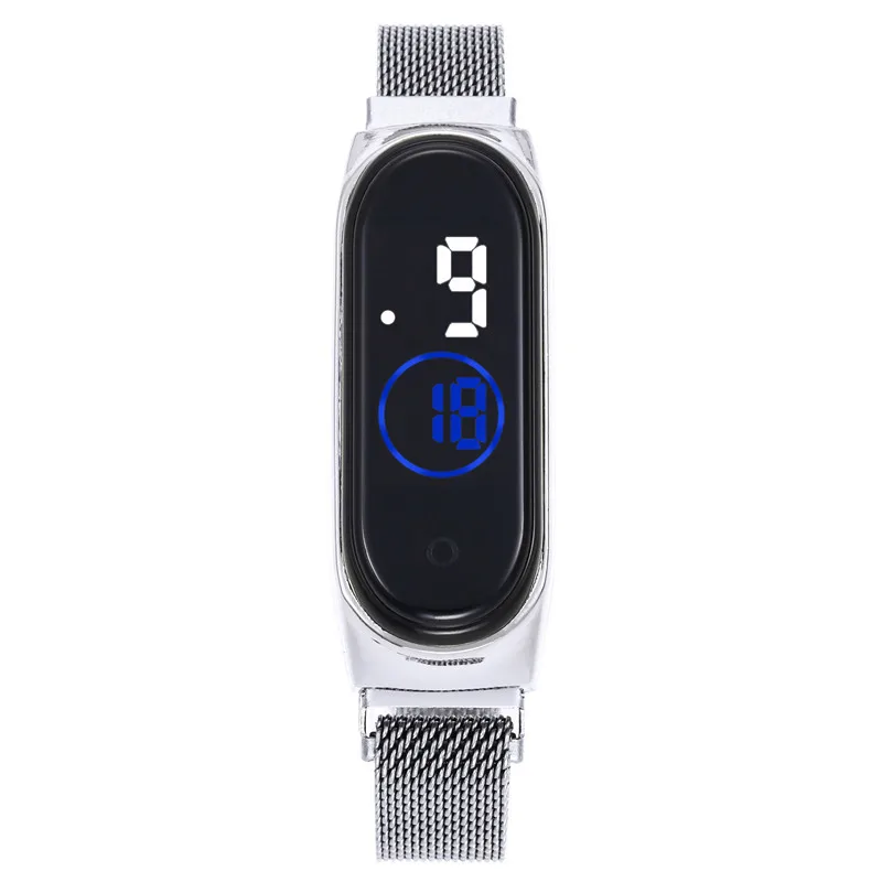 2020 Luxury LED Watch Men Rose Gold Touch Screen Digital Mesh Magnetic Men Watch Stainless Steel Sport Wristwatch Masculino
2020 Luxury LED Watch Men Rose Gold Touch Screen Digital Mesh Magnetic Men Watch Stainless Steel Sport Wristwatch Masculino