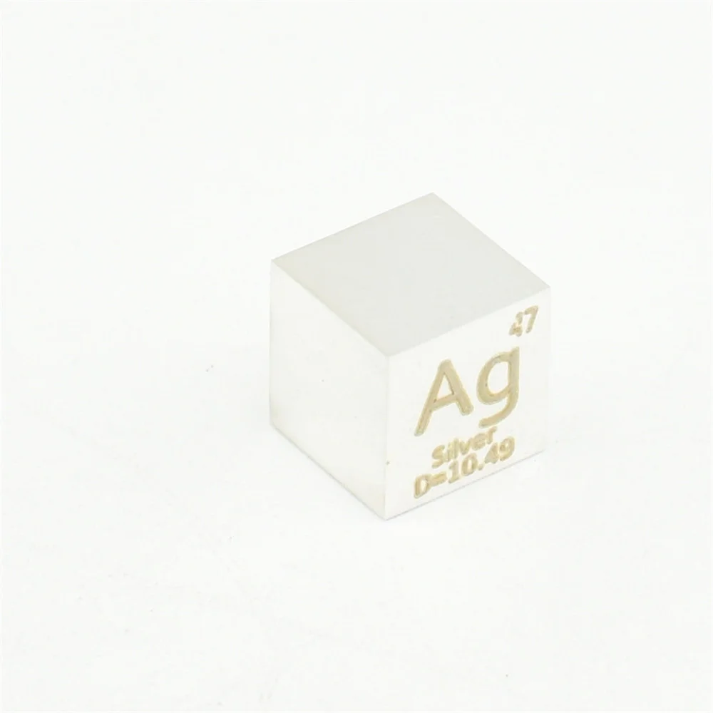 Silver Polished Cube Ag Mirror Shining Metal Element Collection Hobbies Science Experiment 10x10x10mm Density Development
Silver Polished Cube Ag Mirror Shining Metal Element Collection Hobbies Science Experiment 10x10x10mm Density Development