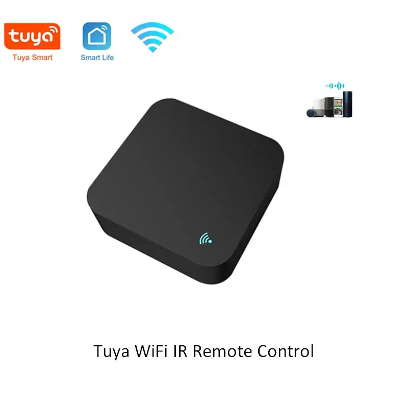 ИК-пульт дистанционного управления Tuya Wi-Fi для кондиционера, телевизора, универсальный инфракрасный пульт дистанционного управления для ум...
ИК-пульт дистанционного управления Tuya Wi-Fi для кондиционера, телевизора, универсальный инфракрасный пульт дистанционного управления для ум...
