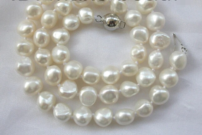 stunning 9mm baroque white freshwater cultured pearl necklace Factory Wholesale price Women Gift word Jewelry
stunning 9mm baroque white freshwater cultured pearl necklace Factory Wholesale price Women Gift word Jewelry