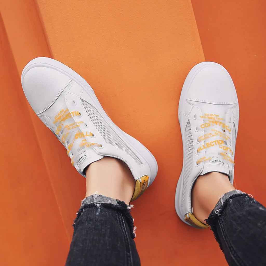 Summer men's running shoes Lace Up breathable mesh men shoes trend comfortable light household sports Vulcanized shoes #G3
Summer men's running shoes Lace Up breathable mesh men shoes trend comfortable light household sports Vulcanized shoes #G3