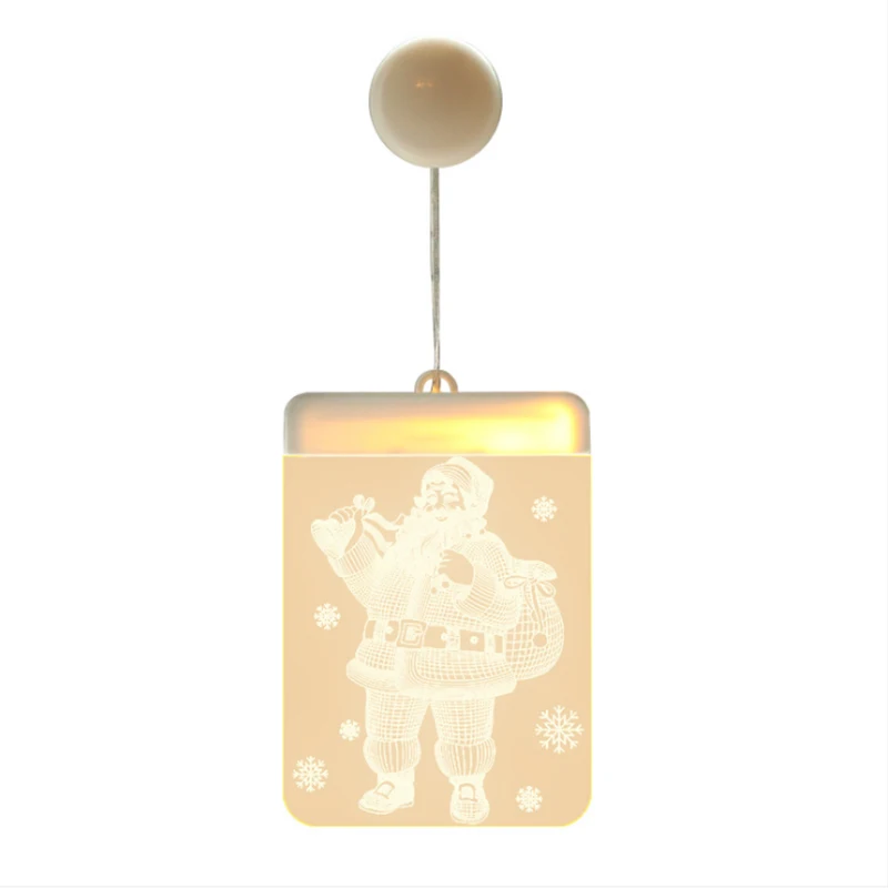 Christmas Decorations Romantic Pendant Lamps Warm White Light Holiday LED 3D Santa Claus Hanging Lamp Decor Colored Lights
Christmas Decorations Romantic Pendant Lamps Warm White Light Holiday LED 3D Santa Claus Hanging Lamp Decor Colored Lights