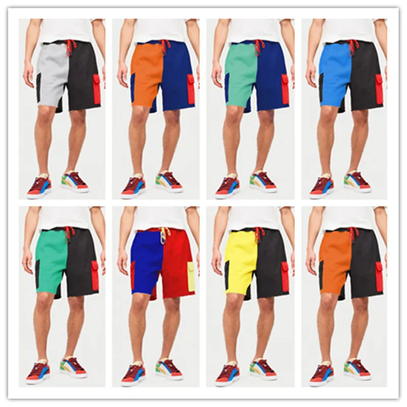 The new summer popular logo men's loose contrast color pants casual micro-elastic color 8 color sports shorts
The new summer popular logo men's loose contrast color pants casual micro-elastic color 8 color sports shorts