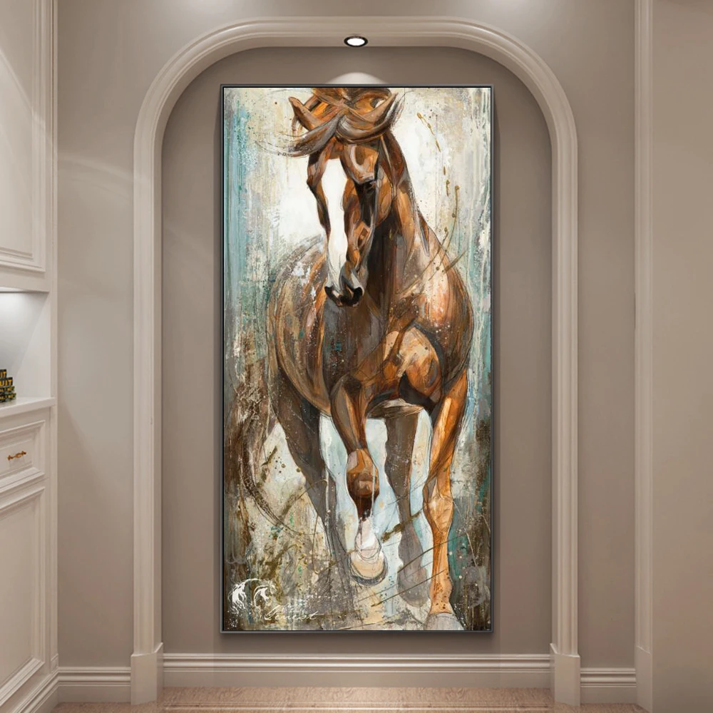 Wall Art Decoration Canvas Paintings Abstract Horse Posters Print Canvas Art Animal Pictures for Living Room Cuadros Home Decor
Wall Art Decoration Canvas Paintings Abstract Horse Posters Print Canvas Art Animal Pictures for Living Room Cuadros Home Decor