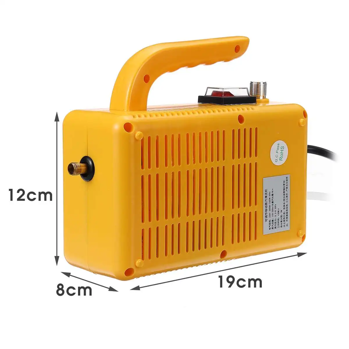 220V 2600W/3000W High Pressure Steam Cleaner Machine Pumping Sterilization Disinfector Steam Generator Washer Household Cleaner
220V 2600W/3000W High Pressure Steam Cleaner Machine Pumping Sterilization Disinfector Steam Generator Washer Household Cleaner