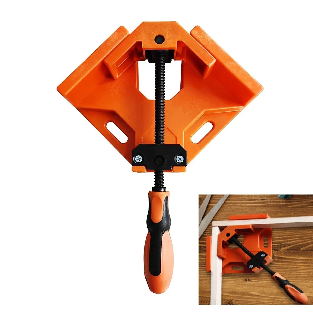 Right Angle Clamp Aluminum Alloy For 90° Corners On Square Round Tubes Channels Woodworking Hand Tools Alloy Positioning
Right Angle Clamp Aluminum Alloy For 90° Corners On Square Round Tubes Channels Woodworking Hand Tools Alloy Positioning